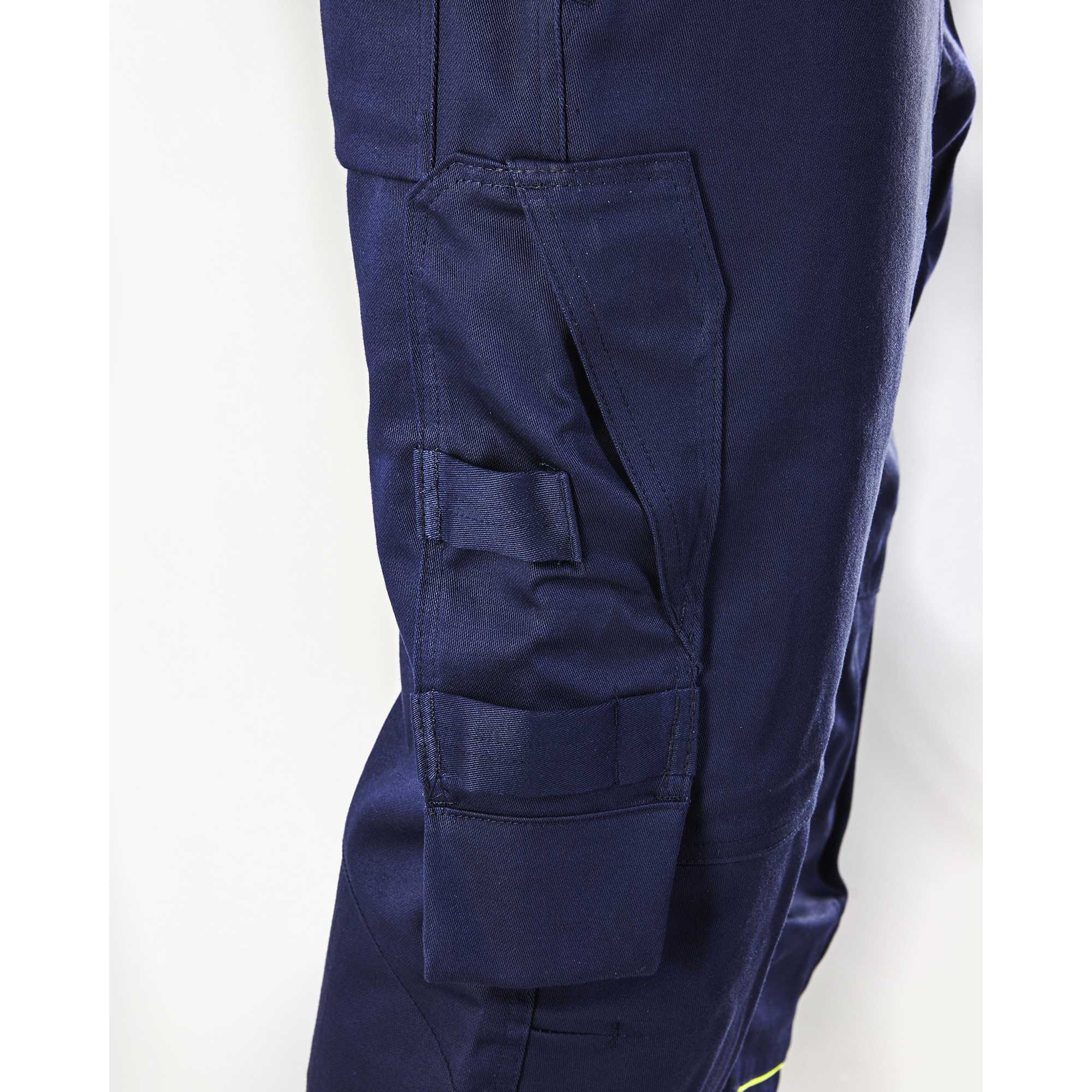 BLAKLADER 17011501 | Welding Trousers Hi Vis Reflective Work Trousers Men - antistatic