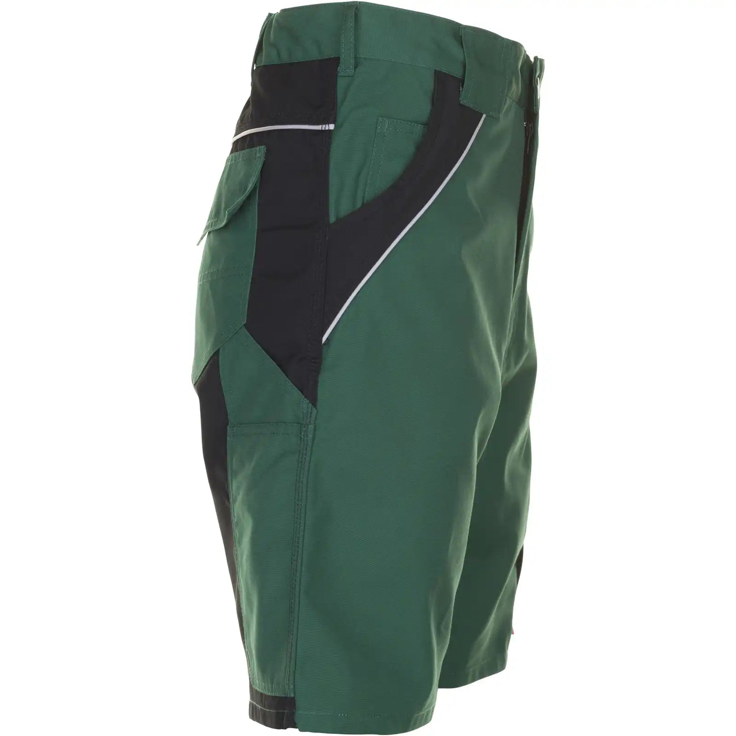 Planam Plaline Shorts grün/schwarz XS grün/schwarz - Produktbild ohne Model