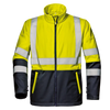 SIR SAFETY MICROLINES COMPLEX High Vis Softshell Jacket Men - Reflective Bands