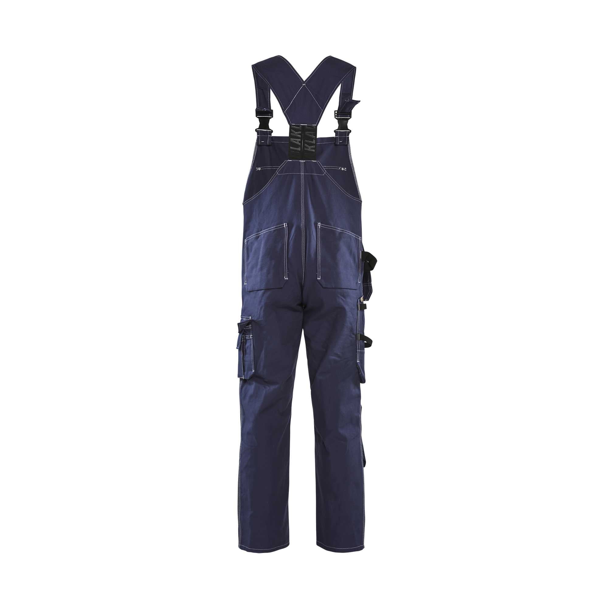 BLAKLADER 26001370 Bib Overalls Work Bib Trousers Men - 100% Cotton