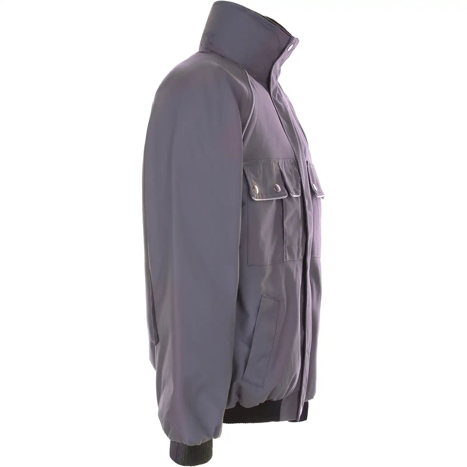 Planam Canvas 320 Winterblouson grau/schwarz S grau/schwarz - Produktbild ohne Model