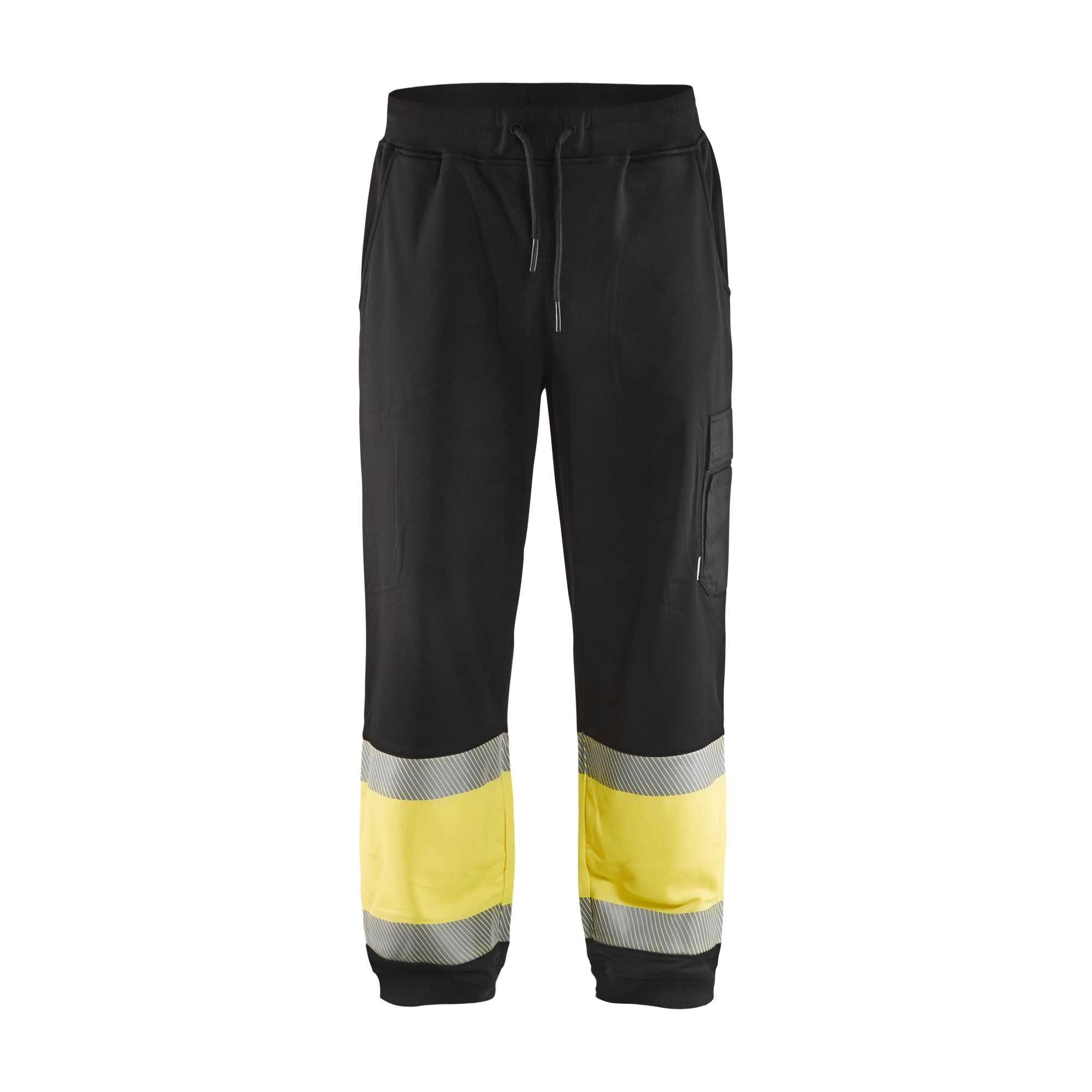 BLAKLADER 15492526 | Hi Vis sweatshirt trousers Hi Vis Reflective Work Trousers Men - Pique Fleece