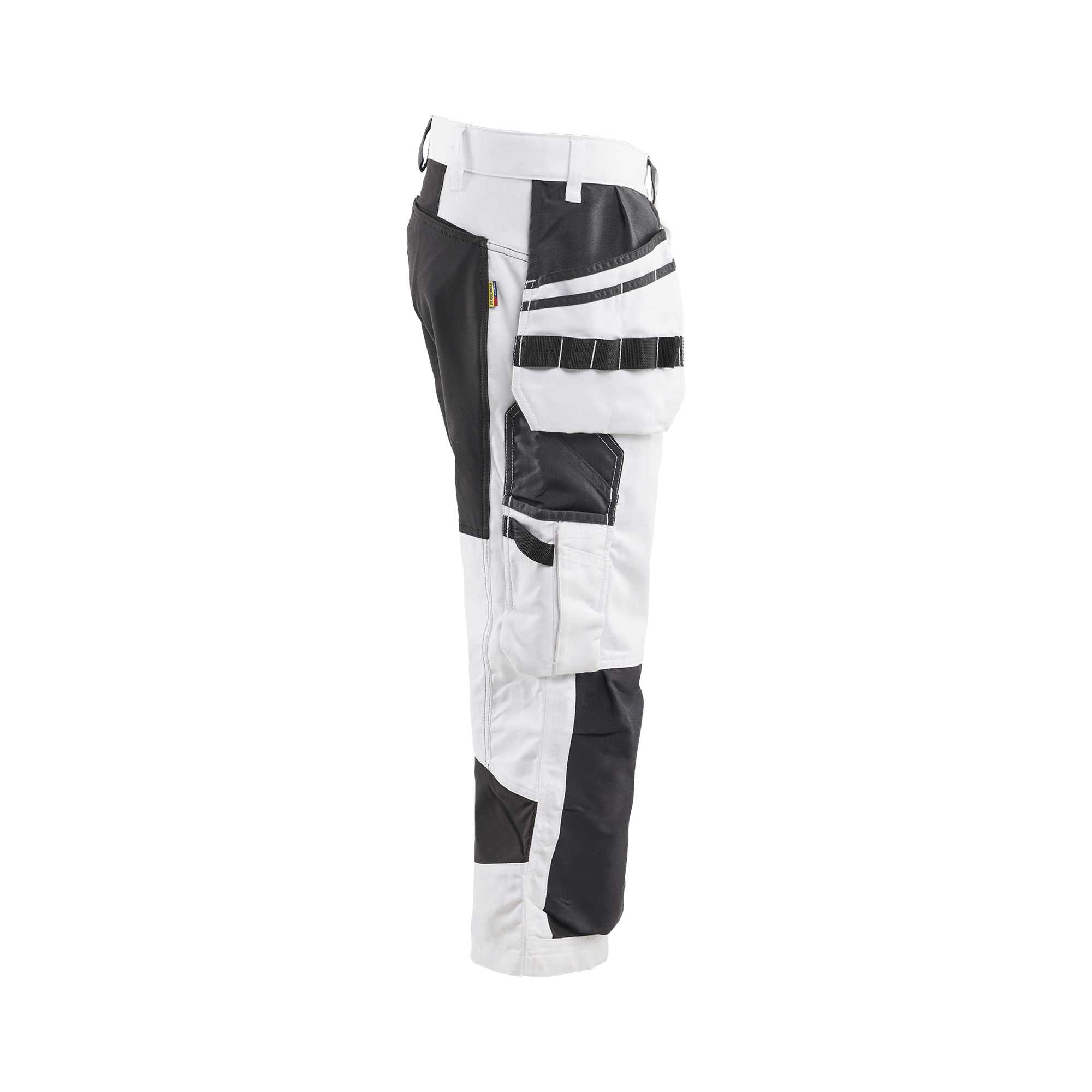 BLAKLADER 19121310 Pirate trousers Painter with stretch Work Pirate Bermuda Men - 100% Cotton Canvas