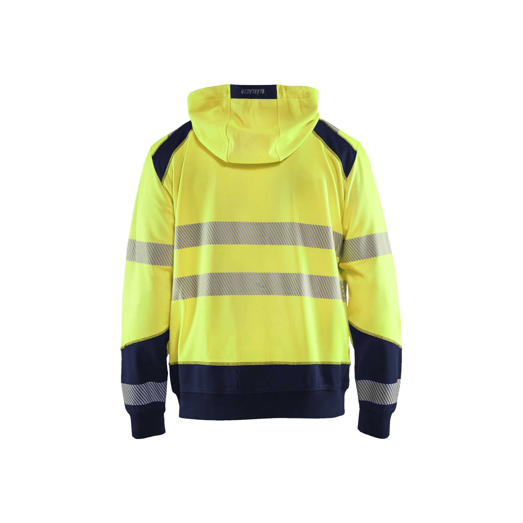 BLAKLADER 35462528 Hi Vis Hoodie Hi Vis Reflective Hoodie Work Sweatshirt MEN - Breathable