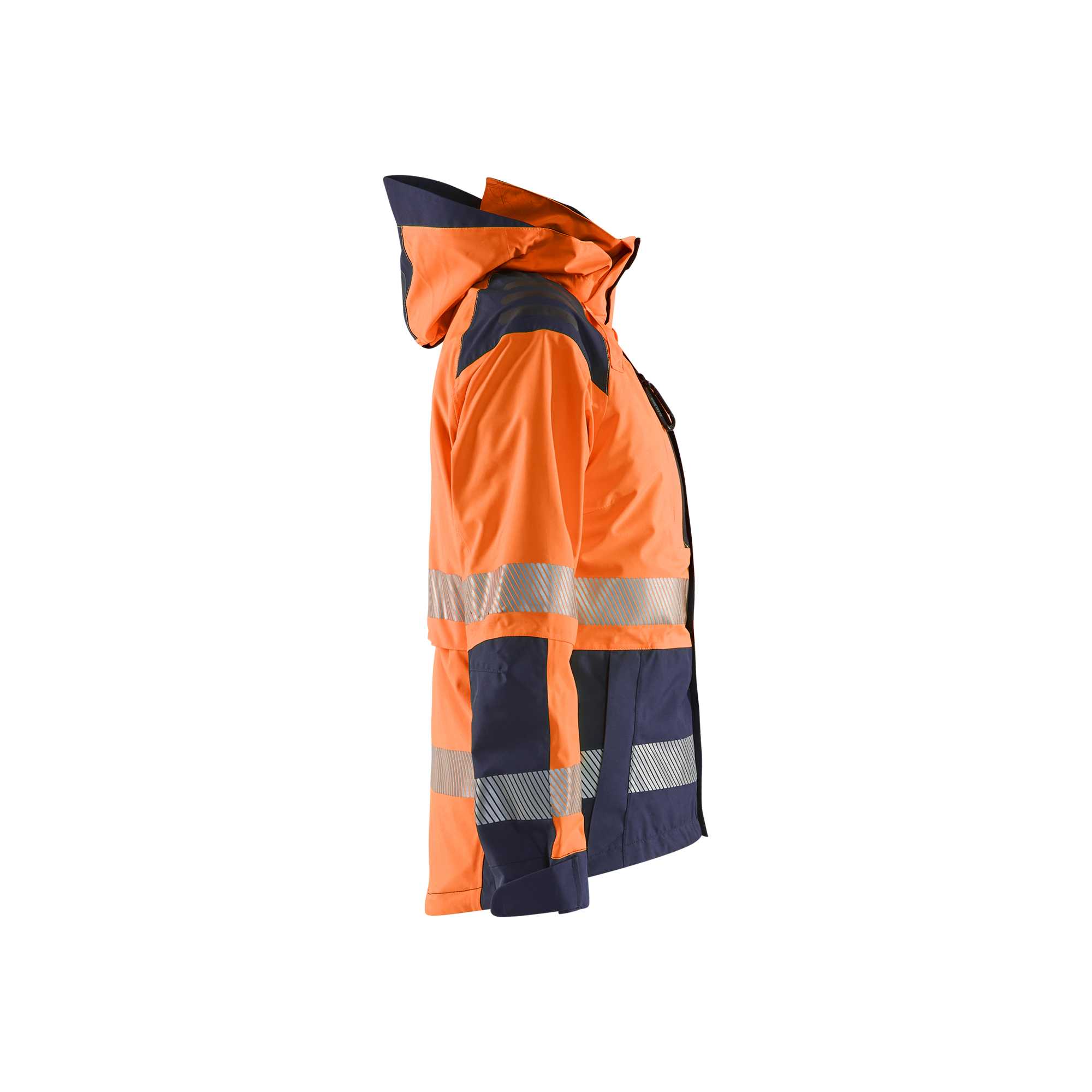 BLAKLADER 44361987 Women’s Hi Vis Shell Jacket Hi Vis Reflective Shell Work Jacket WOMEN - Waterproof