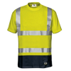 SIR SAFETY MARILENE Hi Vis Reflective Short Sleeve Work T-Shirt MEN - Antistatic Polyester