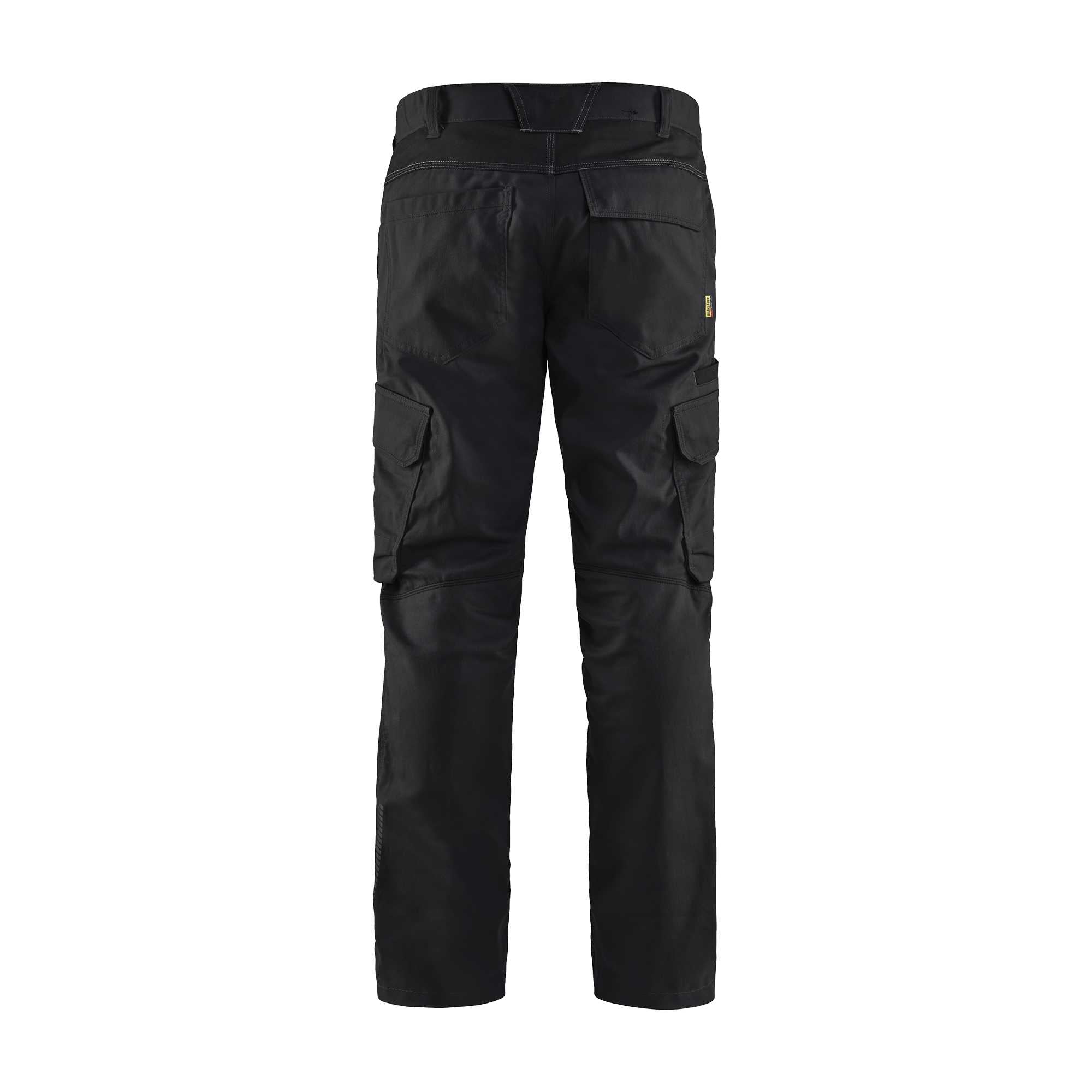 BLAKLADER 14441832 | Industry trousers stretch Hi Vis Reflective Work Trousers Men - twill fabric