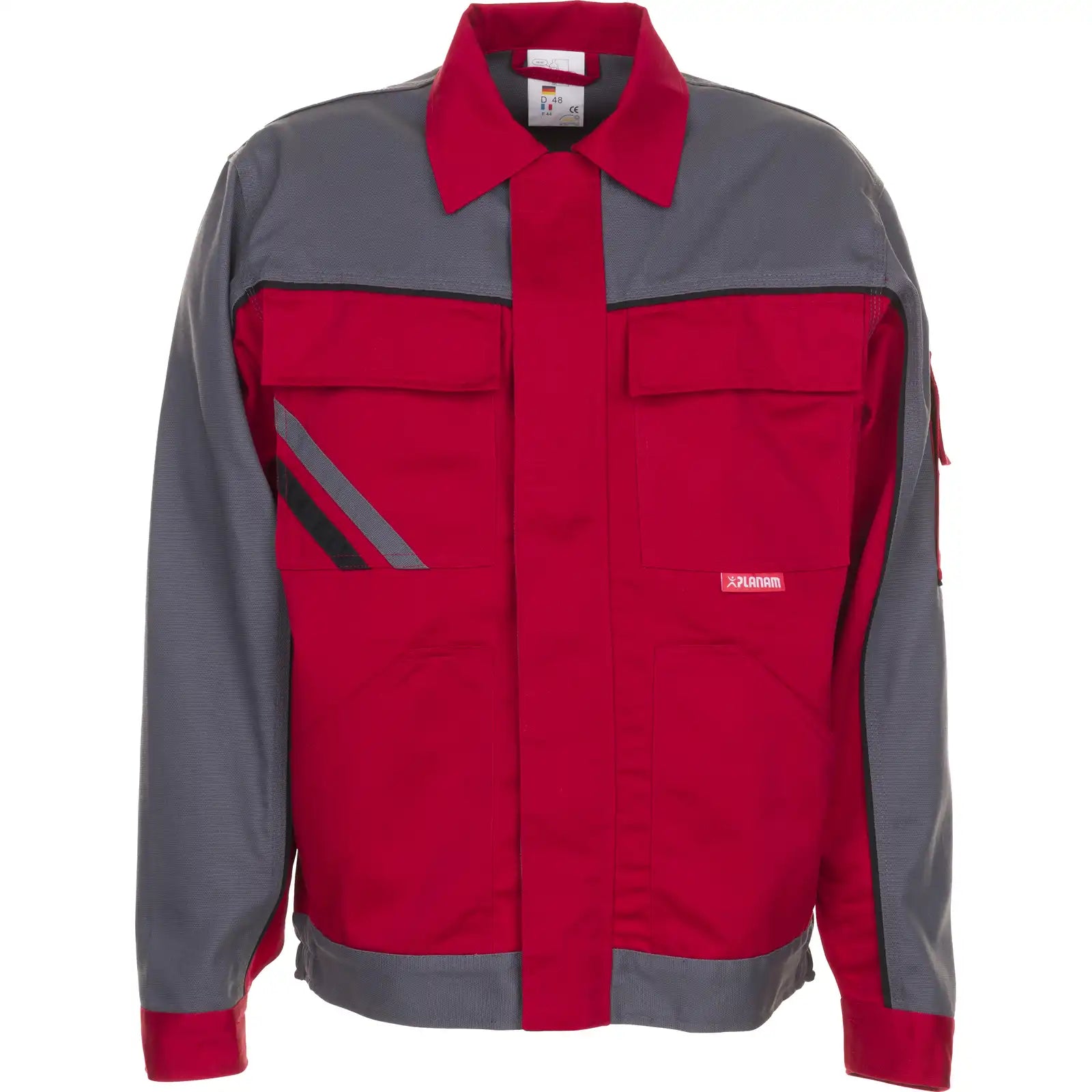 Planam Highline Bundjacke rot/schiefer/schwarz 102 rot/schiefer/schwarz - Vorschaubild