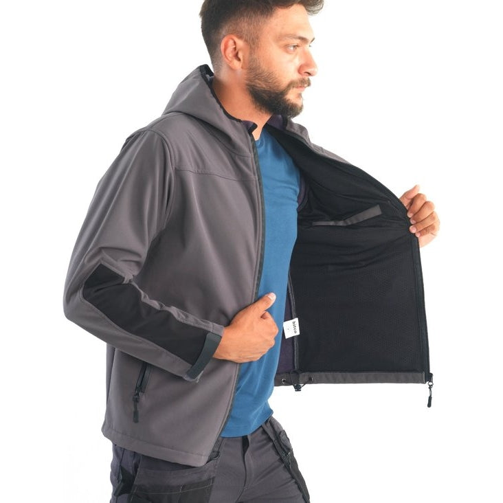 BITCO SPREE Softshell Jacket - Water-Resistant - Windproof - Fleece Lining - Image 15