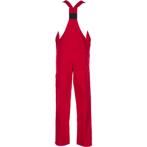 Planam BW 290 Cargo-Latzhose mittelrot 102 mittelrot - Produktbild ohne Model