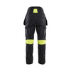 BLAKLADER 71081512 | Women's Craftsman Inherent Trousers Hi Vis Reflective Work Trousers Women - Ripstop Fabric