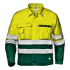 HIGH VISIBILITY JACKET - Class 2 - Hi-Vis Yellow - Reflective Bands - Image 1