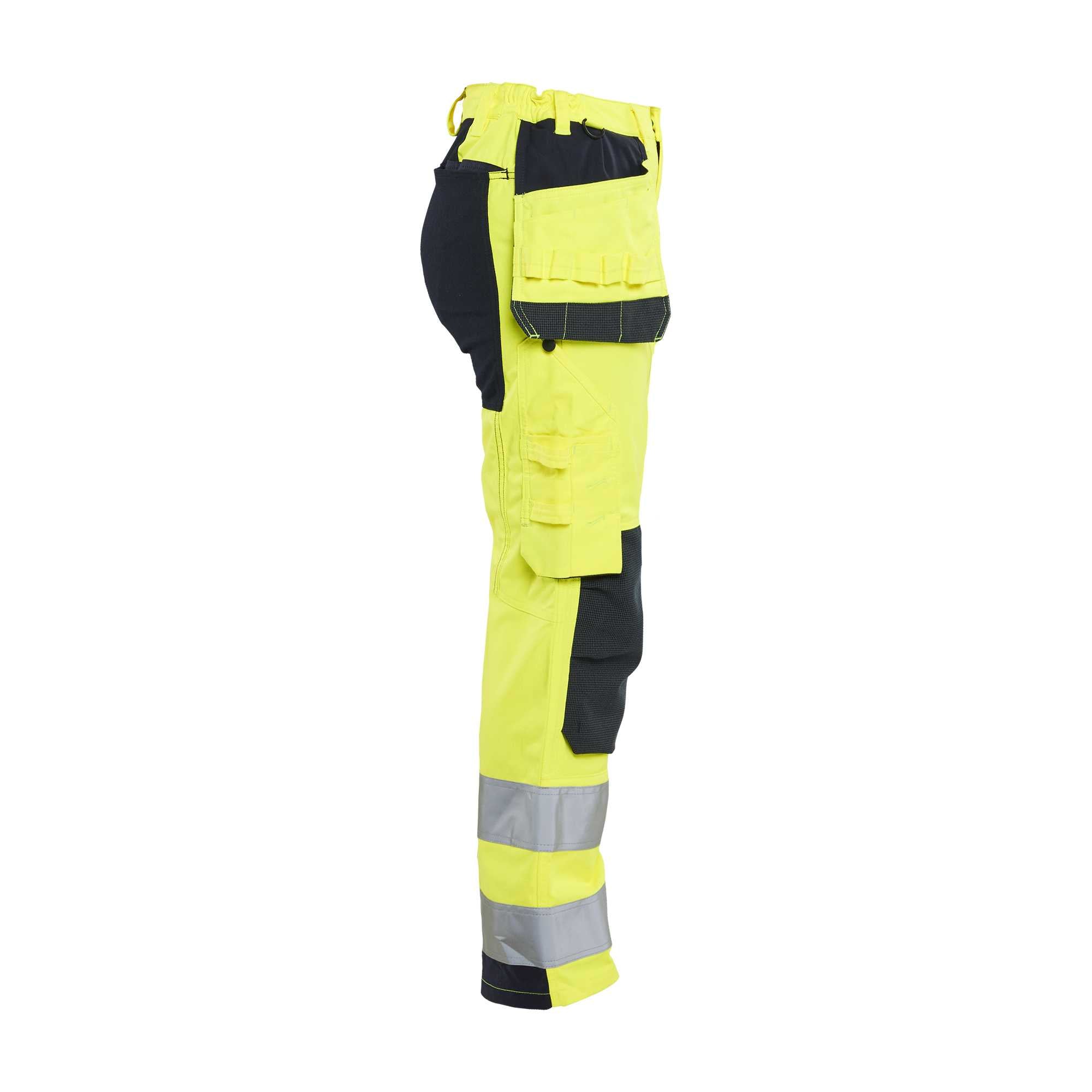 BLAKLADER 71451512 | Women's Multinorm Inherent Trousers with Stretch Hi Vis Reflective Work Trousers Women - Ripstop Fabric