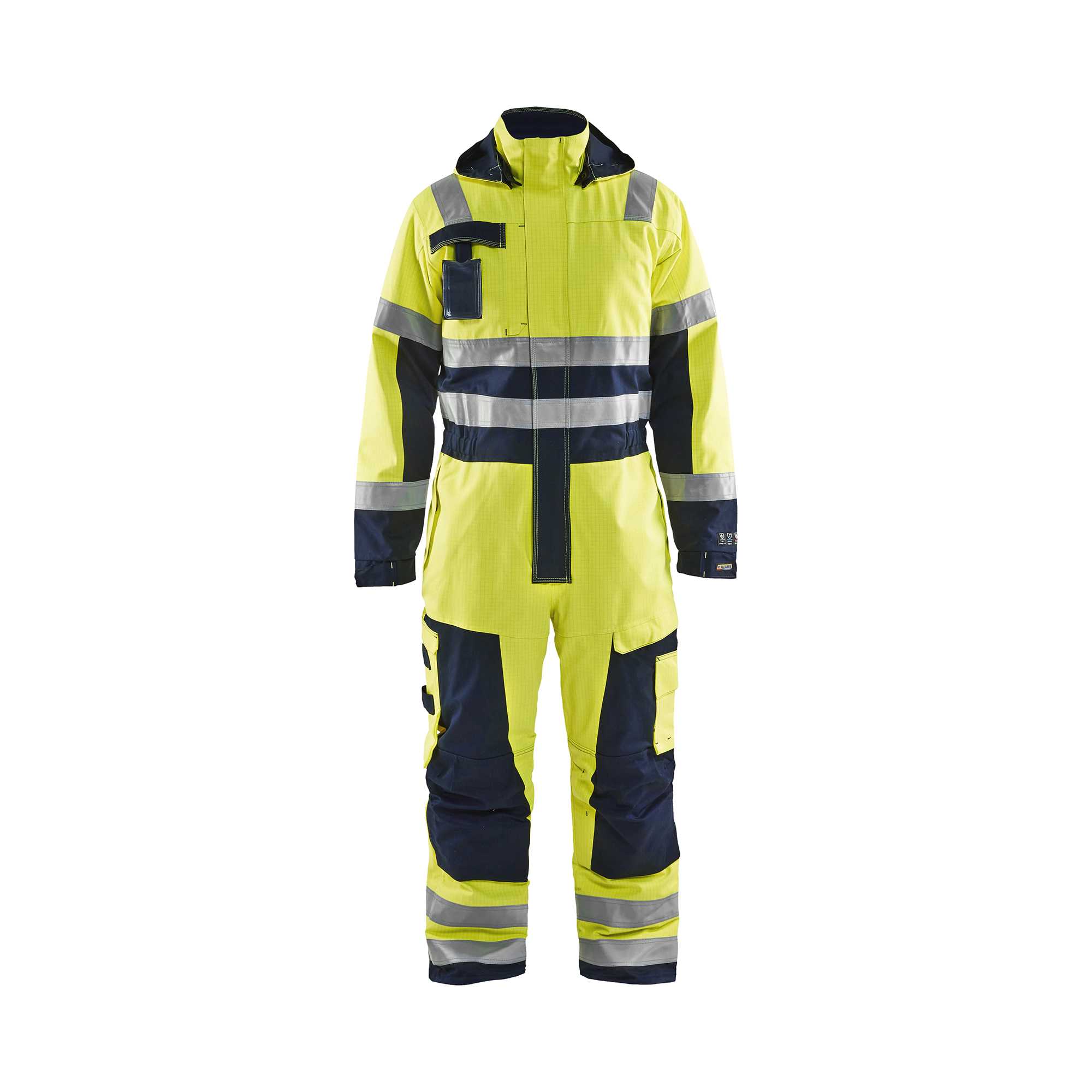 BLAKLADER 63681530 MULTINORM WINTER OVERALL Hi Vis Reflective Work Overall Men - Antistatic