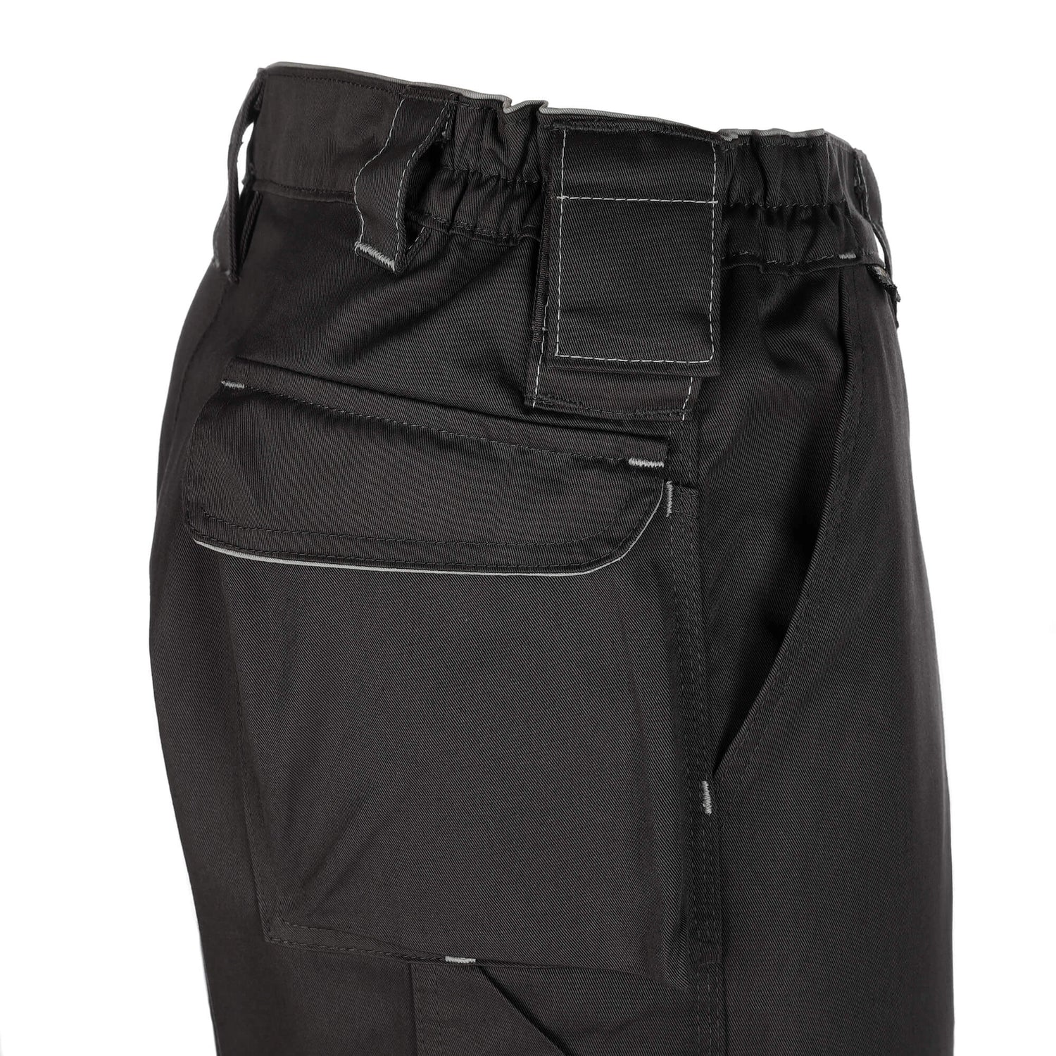 TMG Finesse Work trousers grey - Hose grau-05