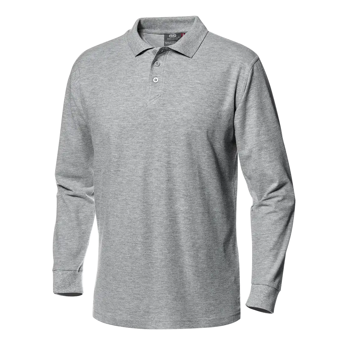 SIR SAFETY PIQUET polo long sleeve Long Sleeve Work Polo MEN - 100% Cotton