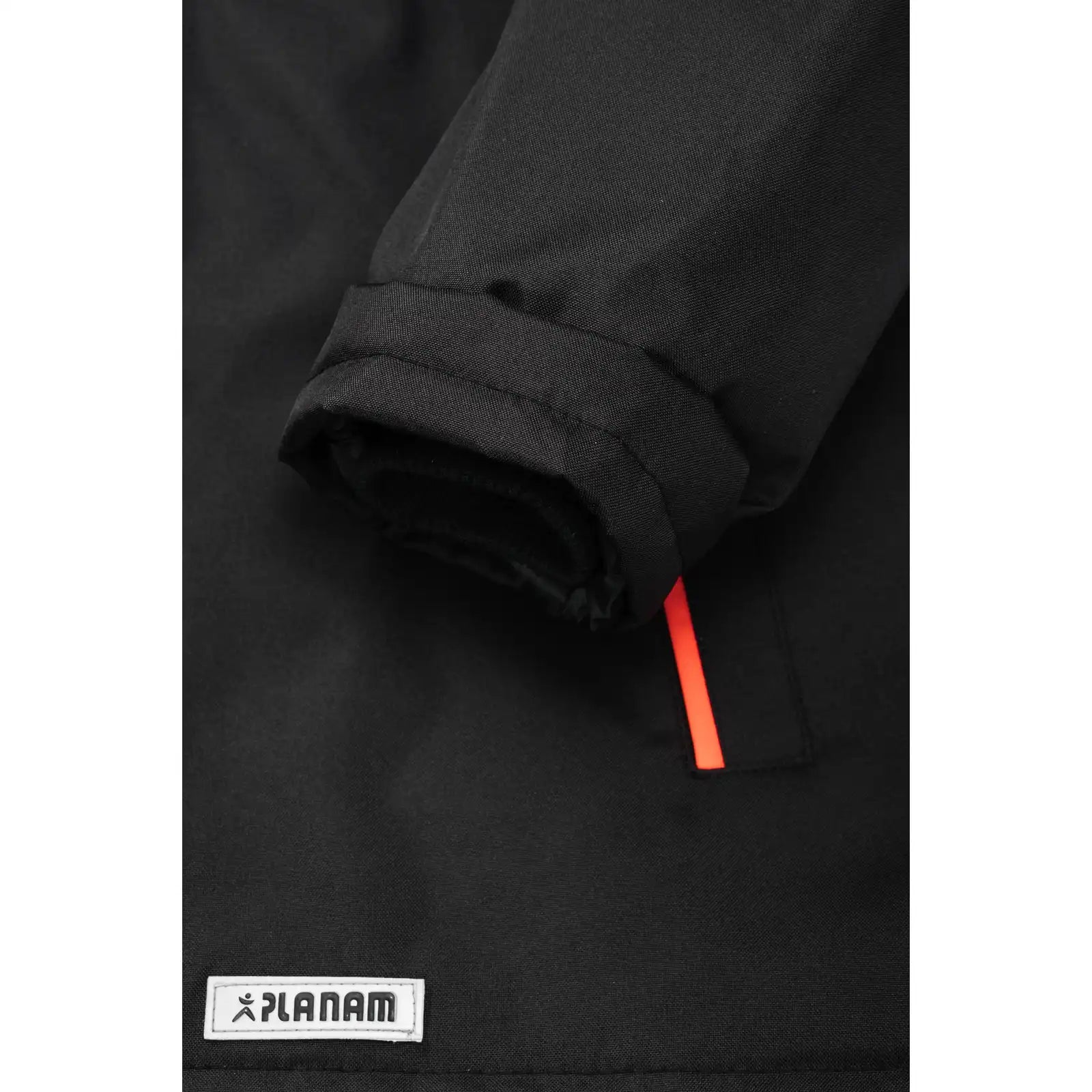 Planam Outdoor Piper Jacke schwarz/orange L schwarz/orange - Extra Detailbild