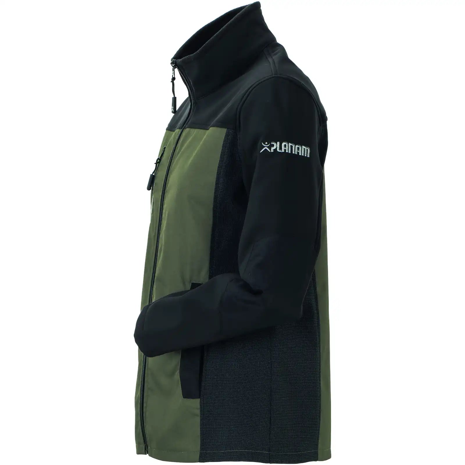 Planam Norit Damen Hybridjacke oliv/schwarz 34 oliv/schwarz - Produktbild ohne Model