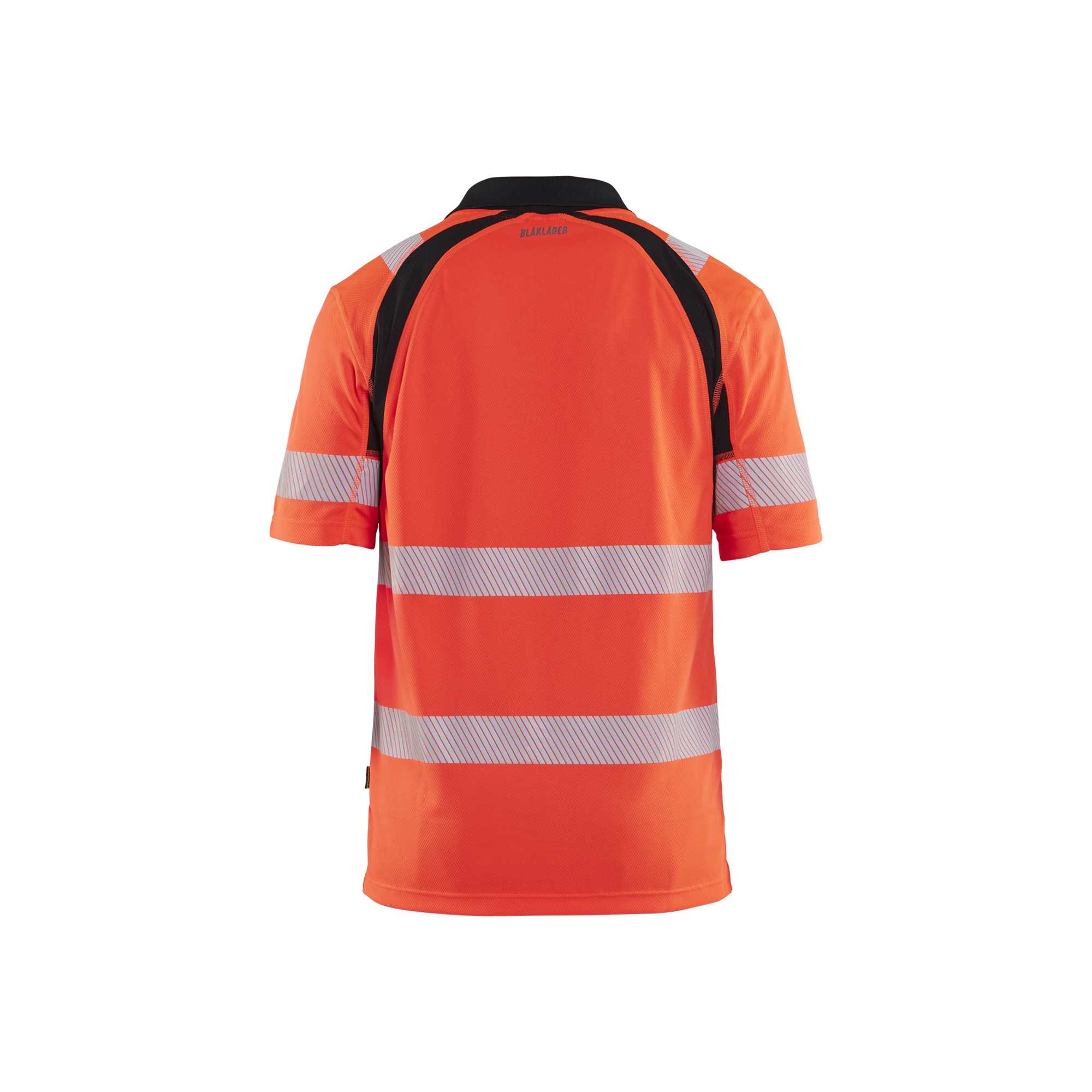 BLAKLADER 35951013 HI VIS UV PROTECTED POLO SHIRT Hi Vis Reflective Short Sleeve Work Polo MEN - 100% Polyester
