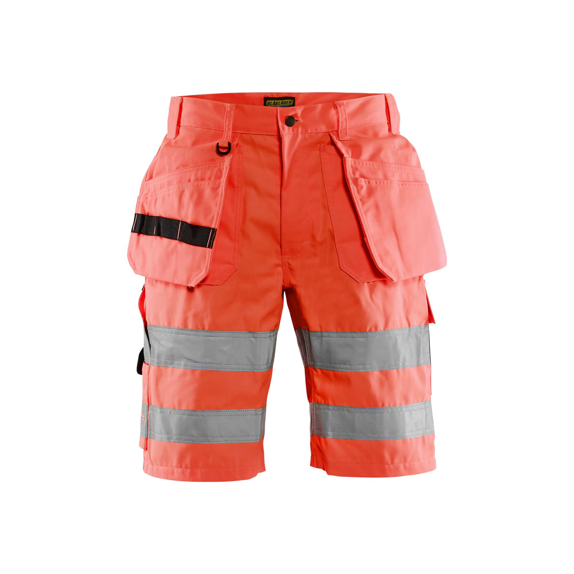 BLAKLADER 15351811 | Hi Vis shorts Hi Vis Reflective Work Shorts Men - Twill Fabric