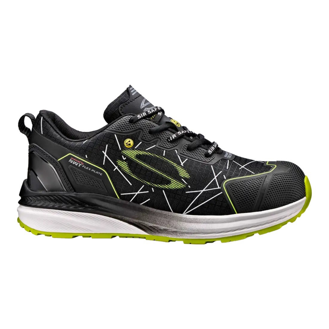SIR SAFETY PIONEER Safety Shoes S3S MEN Work Shoe - Nano Fiberglass Toe & NWT Midsole