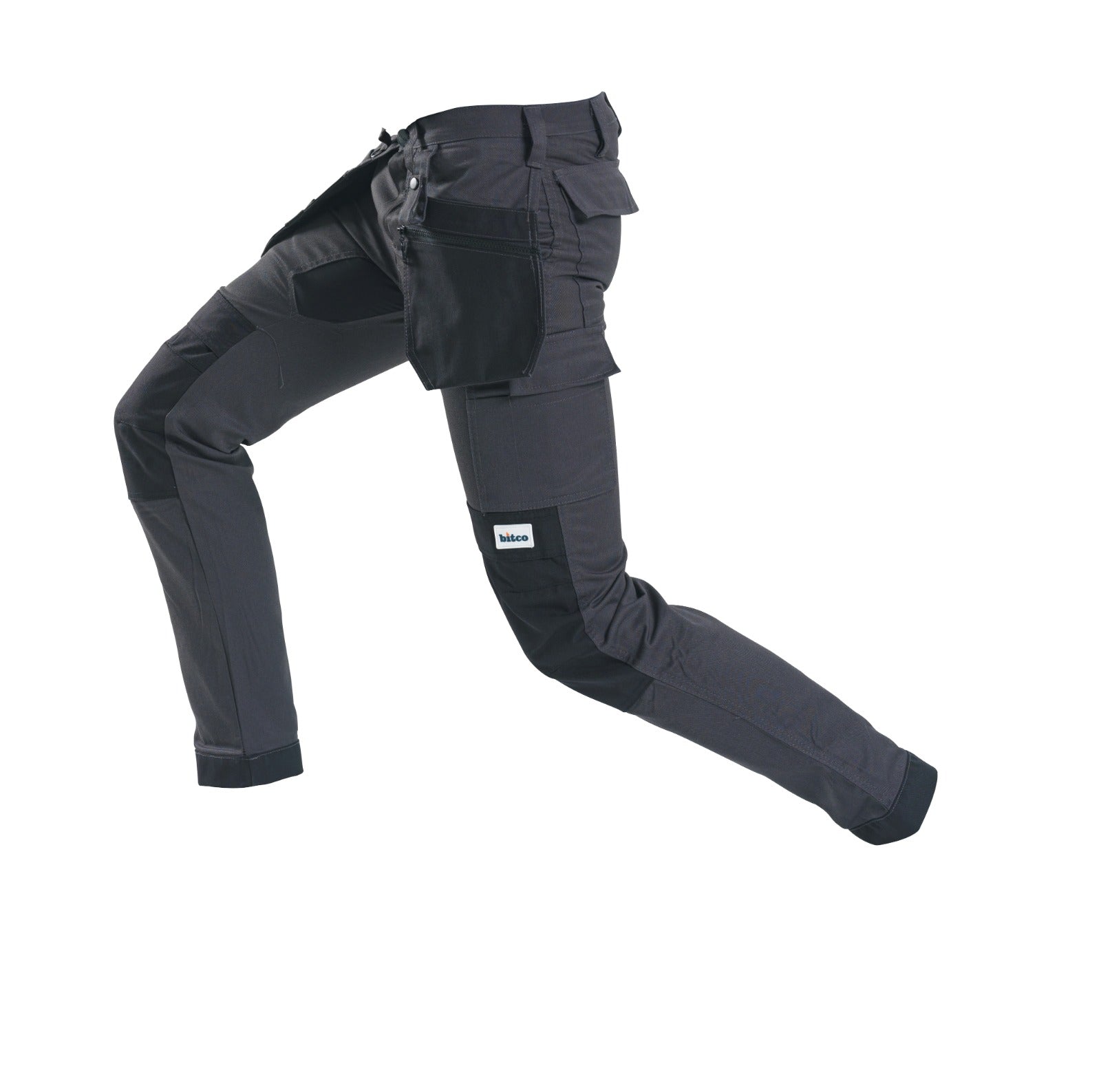 BITCO RIJN Stretch Work Trouser – Durable, Water and Oil Repellent,  Reinforced with CORDURA®