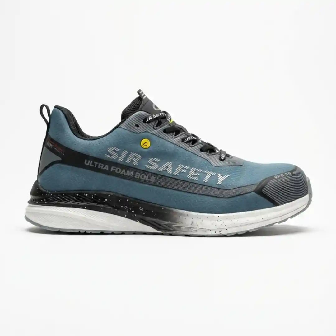 SIR SAFETY SPIRIT Safety Shoes S1PS SR MEN Work Shoe - Nano Fibreglass Toe & NWT Midsole