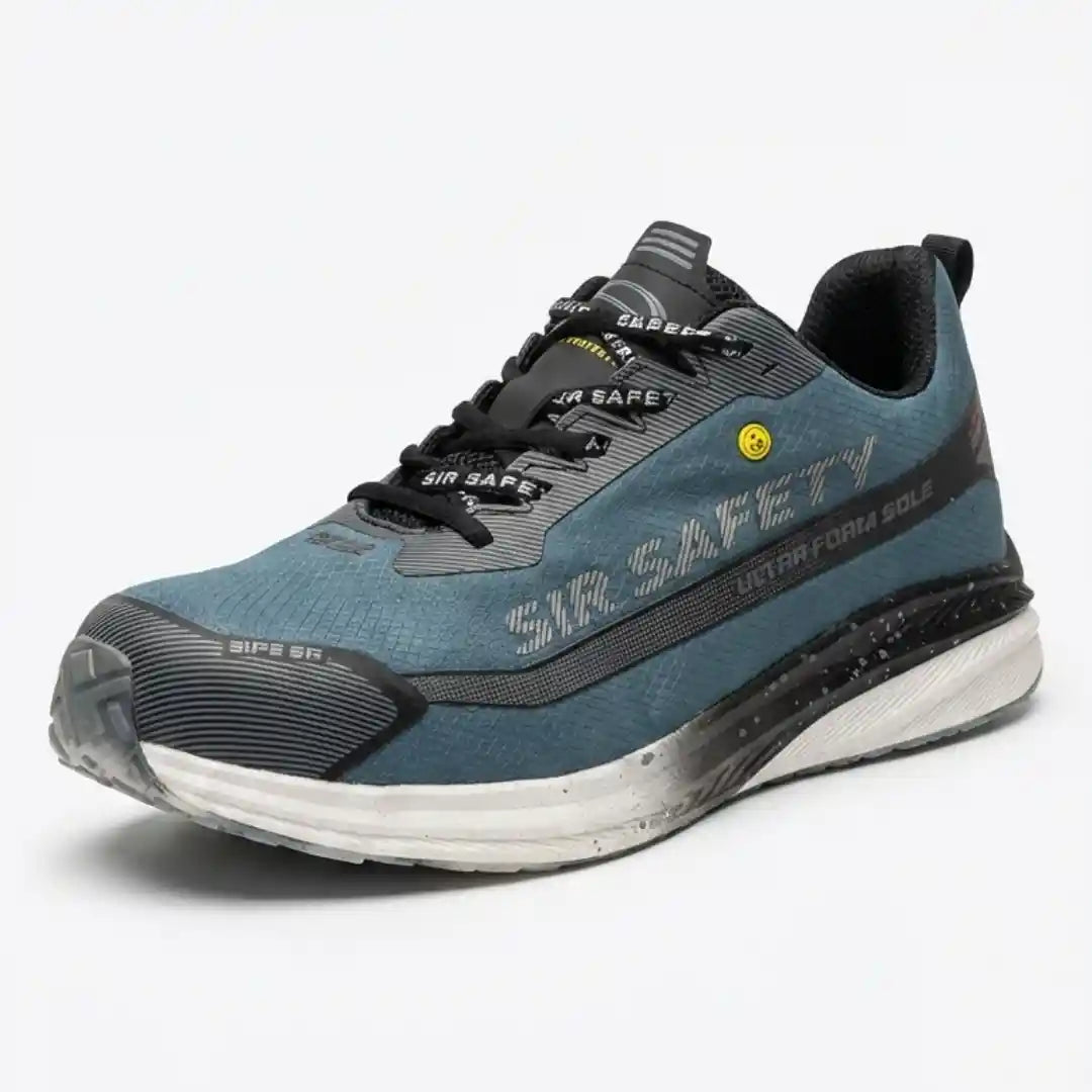 SIR SAFETY SPIRIT Safety Shoes S1PS SR MEN Work Shoe - Nano Fibreglass Toe & NWT Midsole