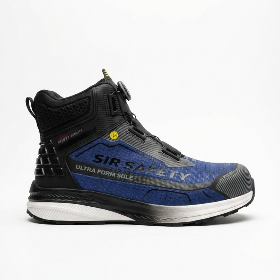SIR SAFETY GLORY Safety Shoes S3S MEN Work Shoe - Nano Fibreglass Toe & NWT Midsole