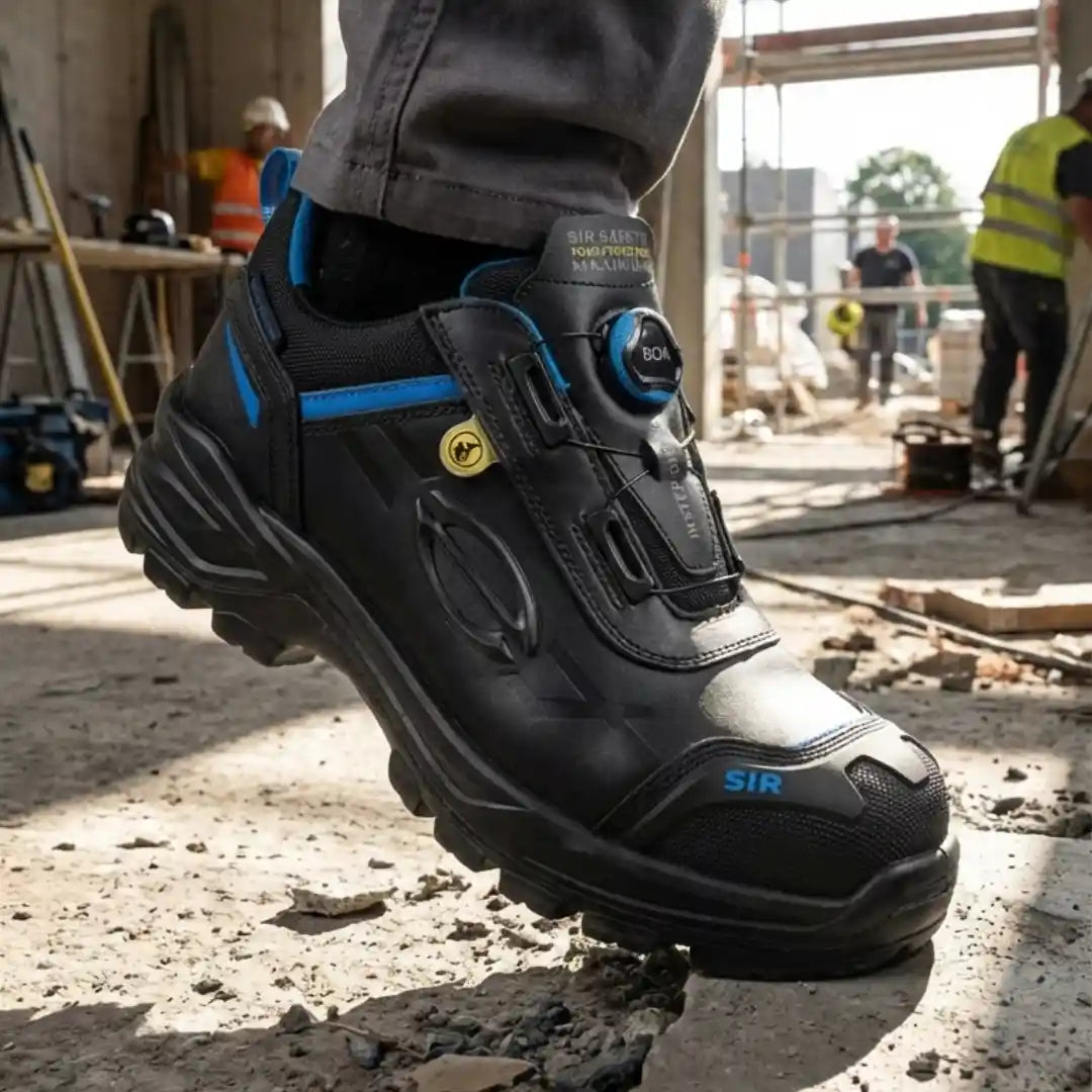 SIR SAFETY SMART Safety Shoes S7S MEN Work Shoe - Fiberglass Toe & Composite Midsole