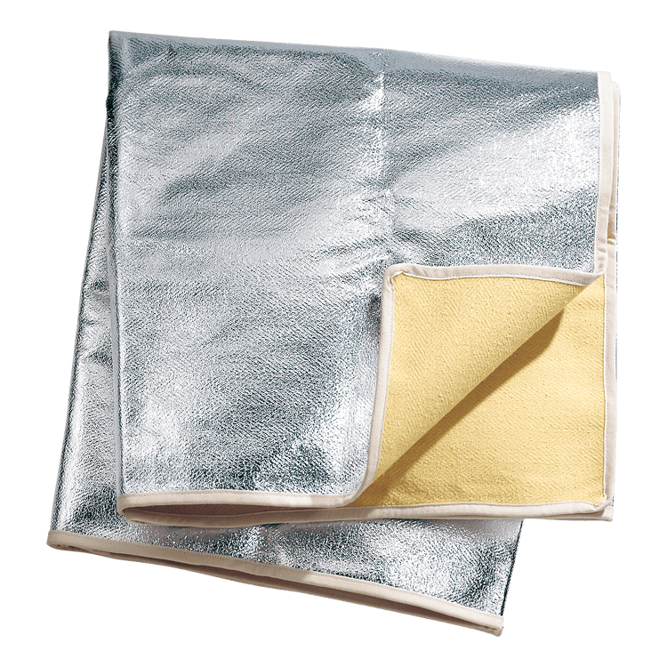 ALUMINIZED BLANKET - High-Heat Resistance - Para-Aramid Fibre - 1.5x2 m
