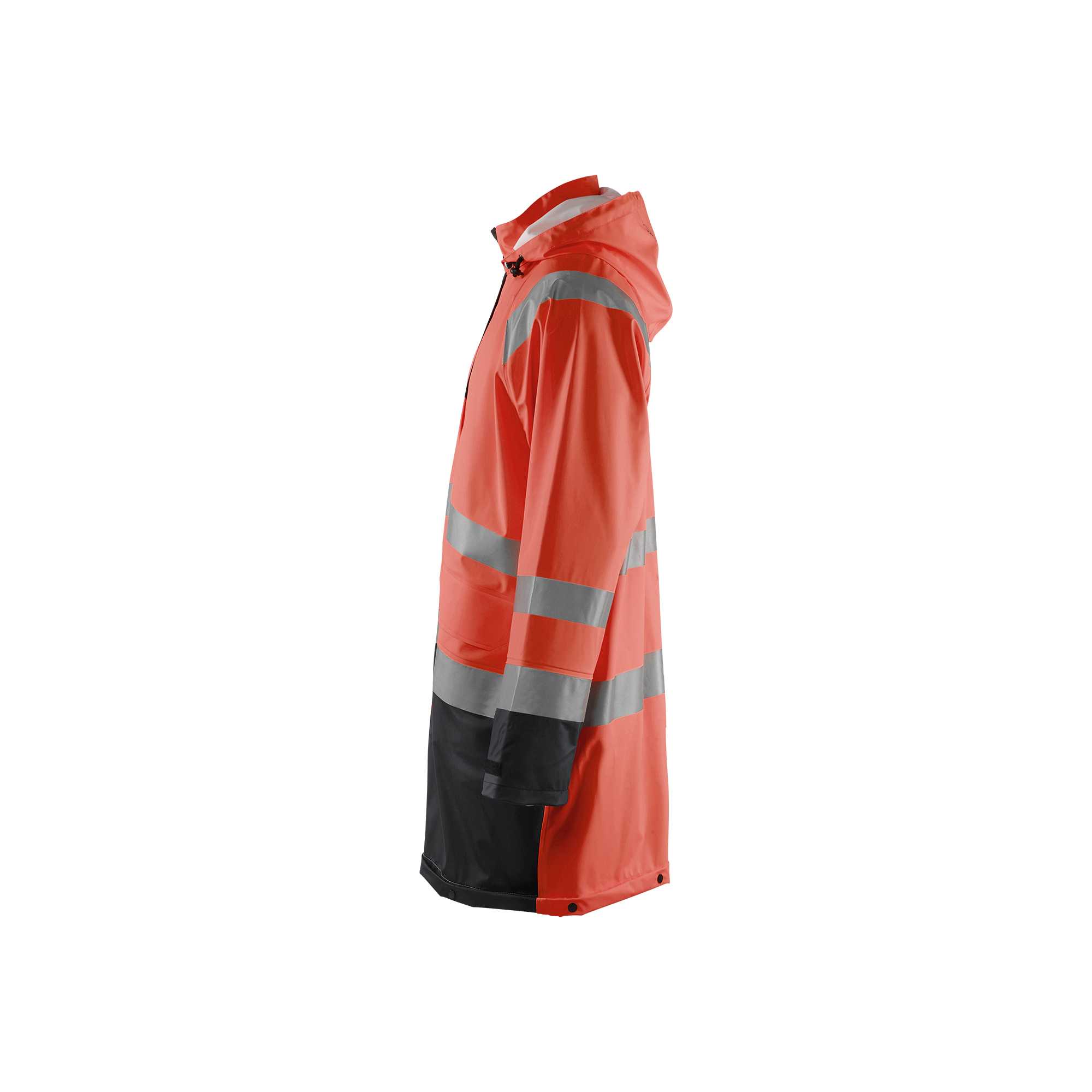 BLAKLADER 43242000 Rain Jacket Hi Vis LEVEL 1 Hi Vis Reflective Rain Jacket MEN - Waterproof