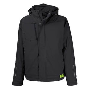 TMG Kult Worker Softshell winter jacket black - KW-230040_Winterjacke_schwarz_vorne_1920x1920