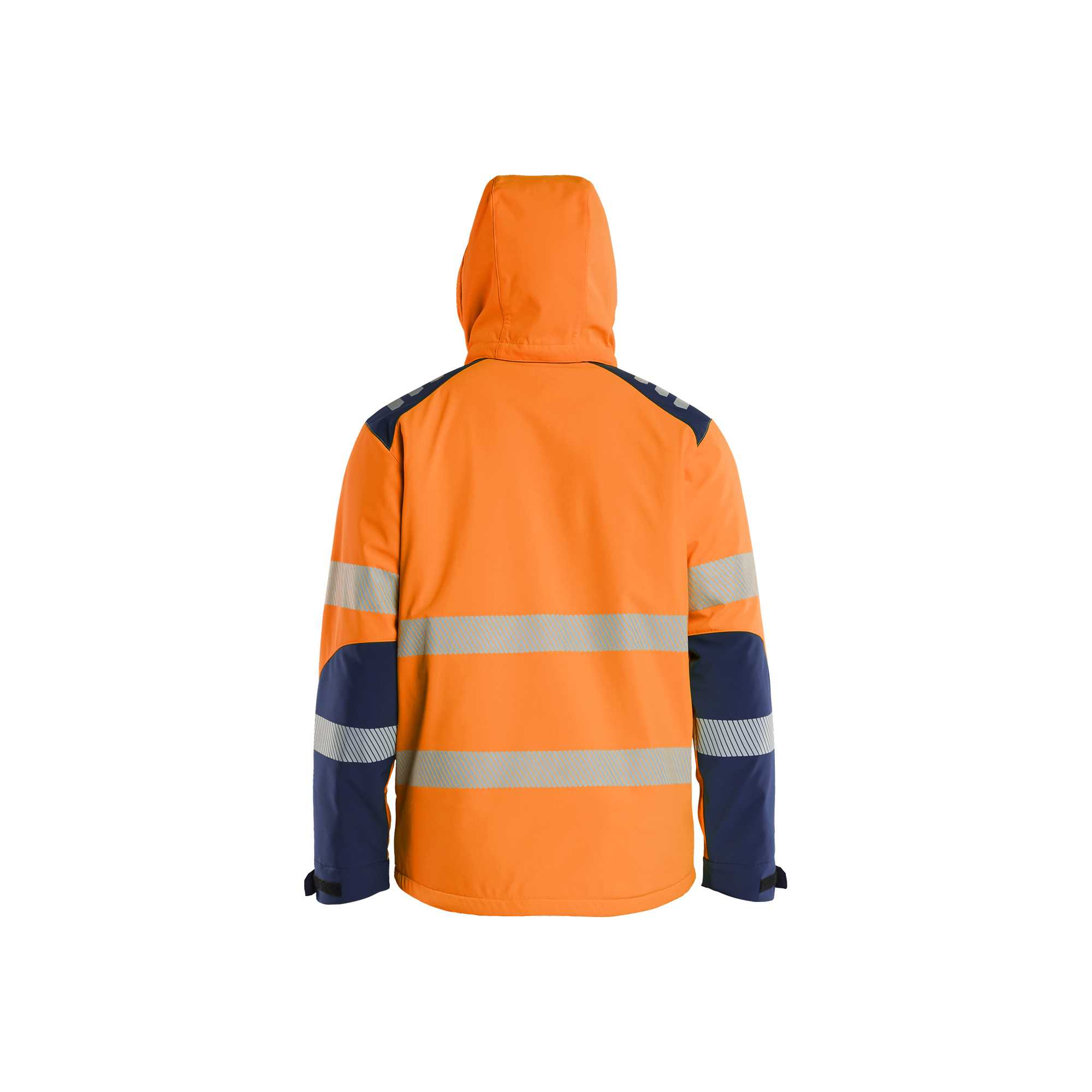BLAKLADER 44002513 Hi vis Lightweight lined Winter Softshell Jacket Work Jacket MEN - Waterproof