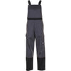 Planam Weld Shield Latzhose grau/schwarz 102 grau/schwarz - Vorschaubild