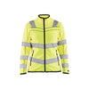 BLAKLADER 49661010 Women's Hi Vis microfleece jacket Hi Vis Reflective Work Jacket WOMEN - Antipilling Fleece