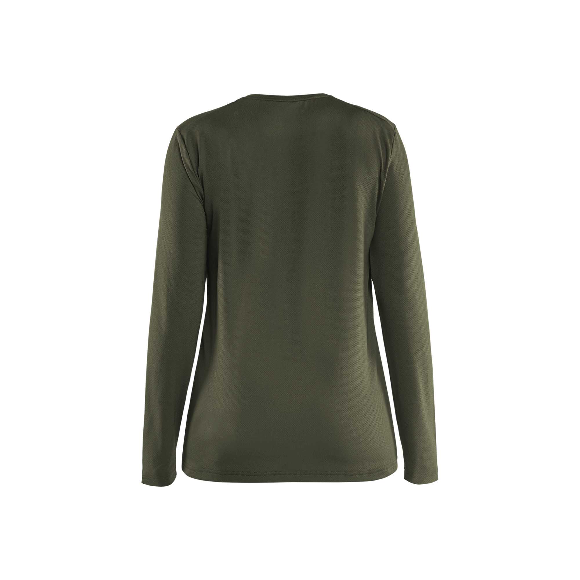 BLAKLADER 34271126 WOMEN'S UV PROTECTED LONG SLEEVED FUNCTION T SHIRT Long Sleeve Work T-Shirt WOMEN - UV Protection