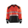 BLAKLADER 35412528 Hi Vis Reflective Sweatshirt MEN - Brushed Inside