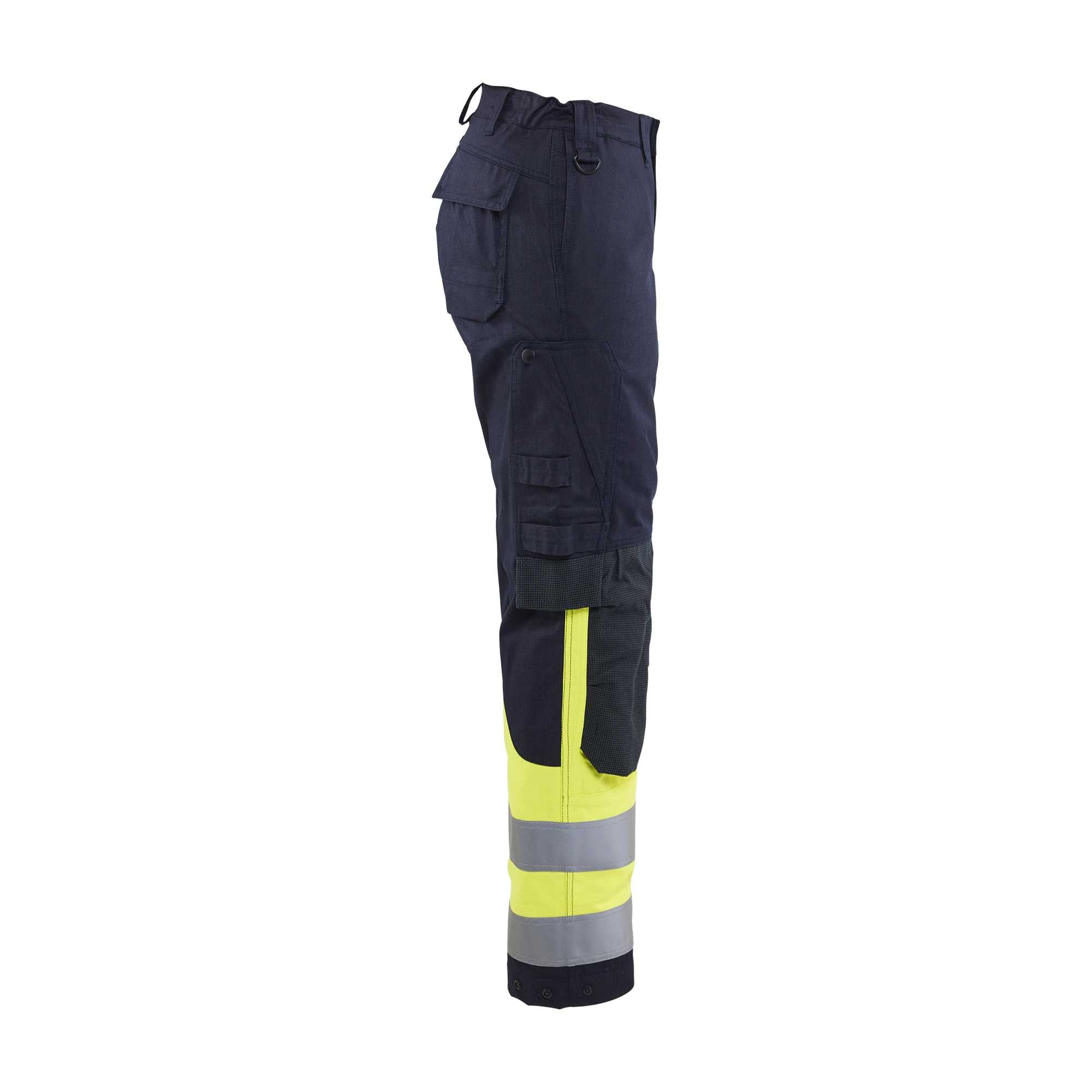 BLAKLADER 71881512 | Women's Multinorm Inherent trousers Hi Vis Reflective Work Trousers Women - Ripstop Fabric
