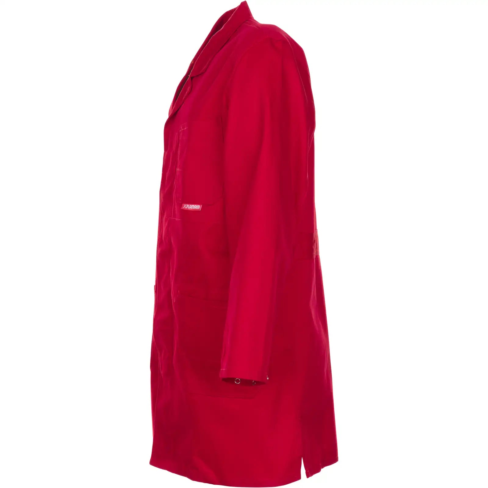 Planam BW 290 Berufsmantel mittelrot 102 mittelrot - Produktbild ohne Model