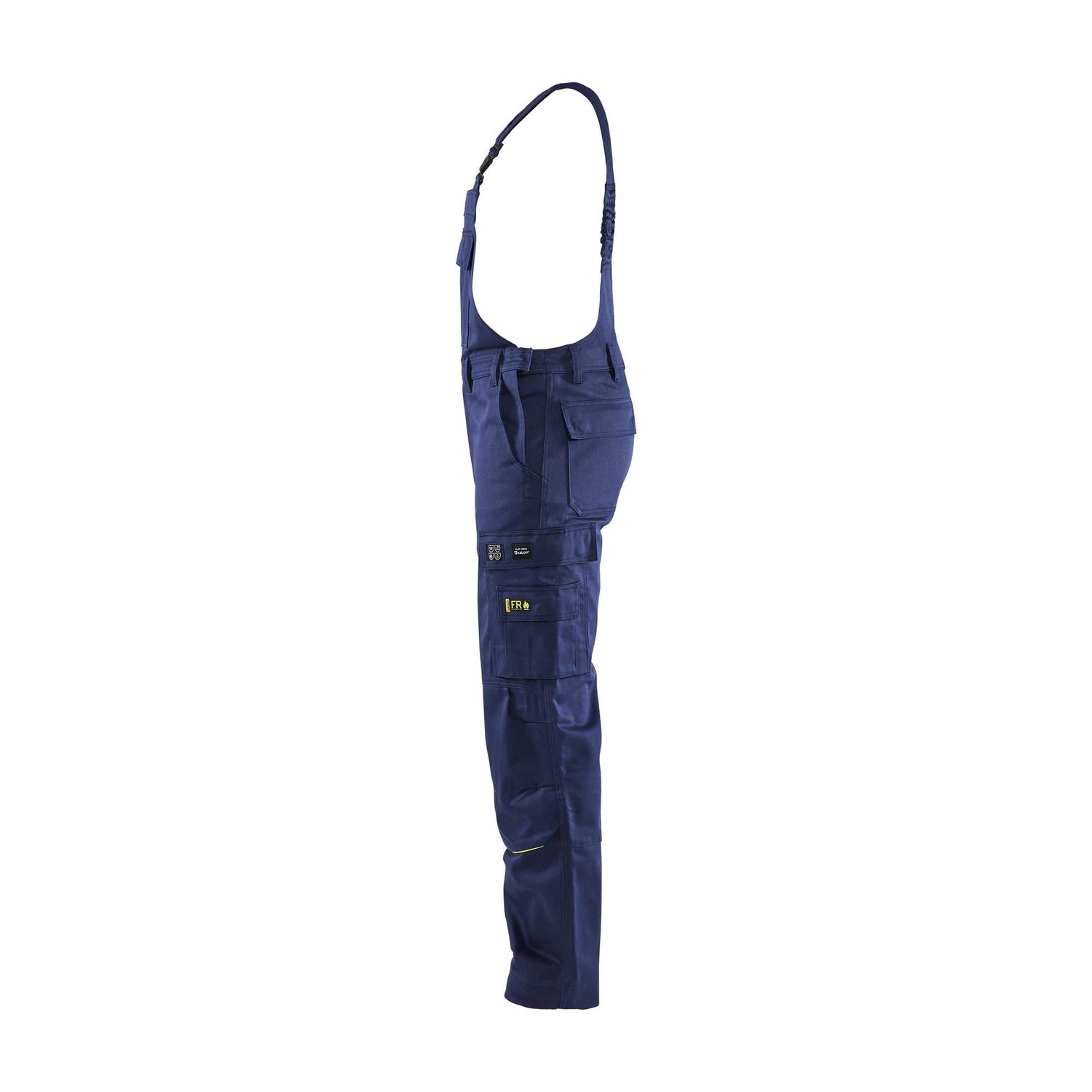 BLAKLADER 26011501 Welding Bib Trousers Hi Vis Reflective Work Bib Trousers Men - antistatic