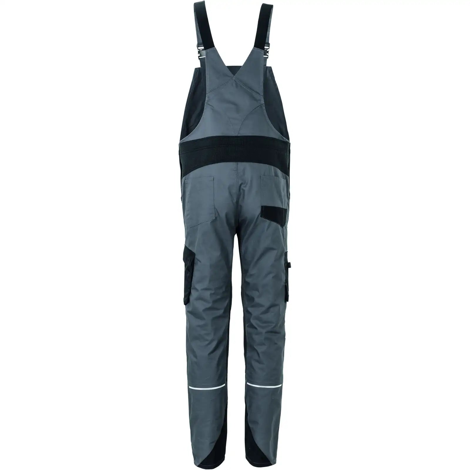 Planam Norit Herren Latzhose schiefer/schwarz 102 schiefer/schwarz - Produktbild ohne Model