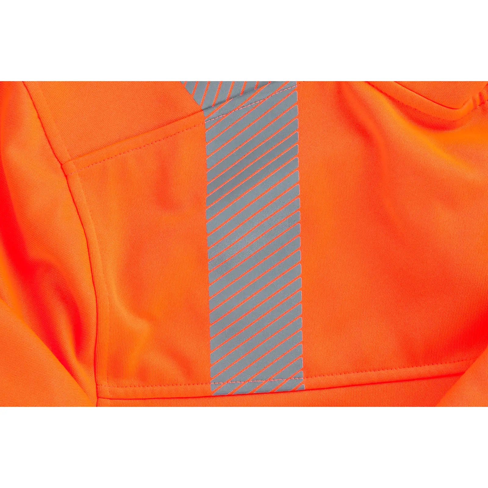 Planam Norit Warnschutz Hoody orange/zink XS orange/zink - Extra Detailbild