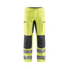 BLAKLADER 15851811 | Hi Vis trousers with stretch Hi Vis Reflective Work Trousers Men - Class 2 Certified