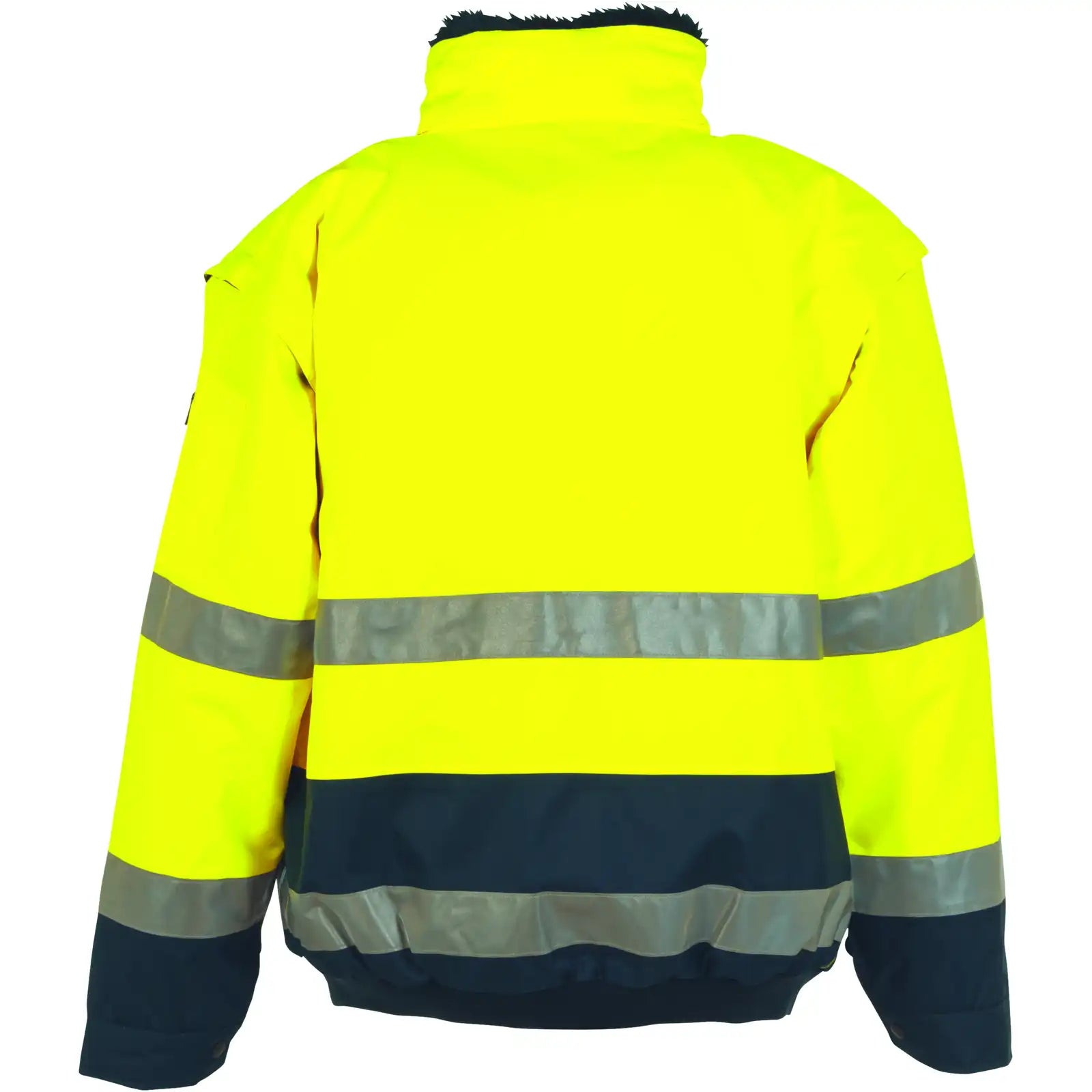 Planam Warnschutz Comfortjacke gelb/marine XXXL gelb/marine - Produktbild ohne Model
