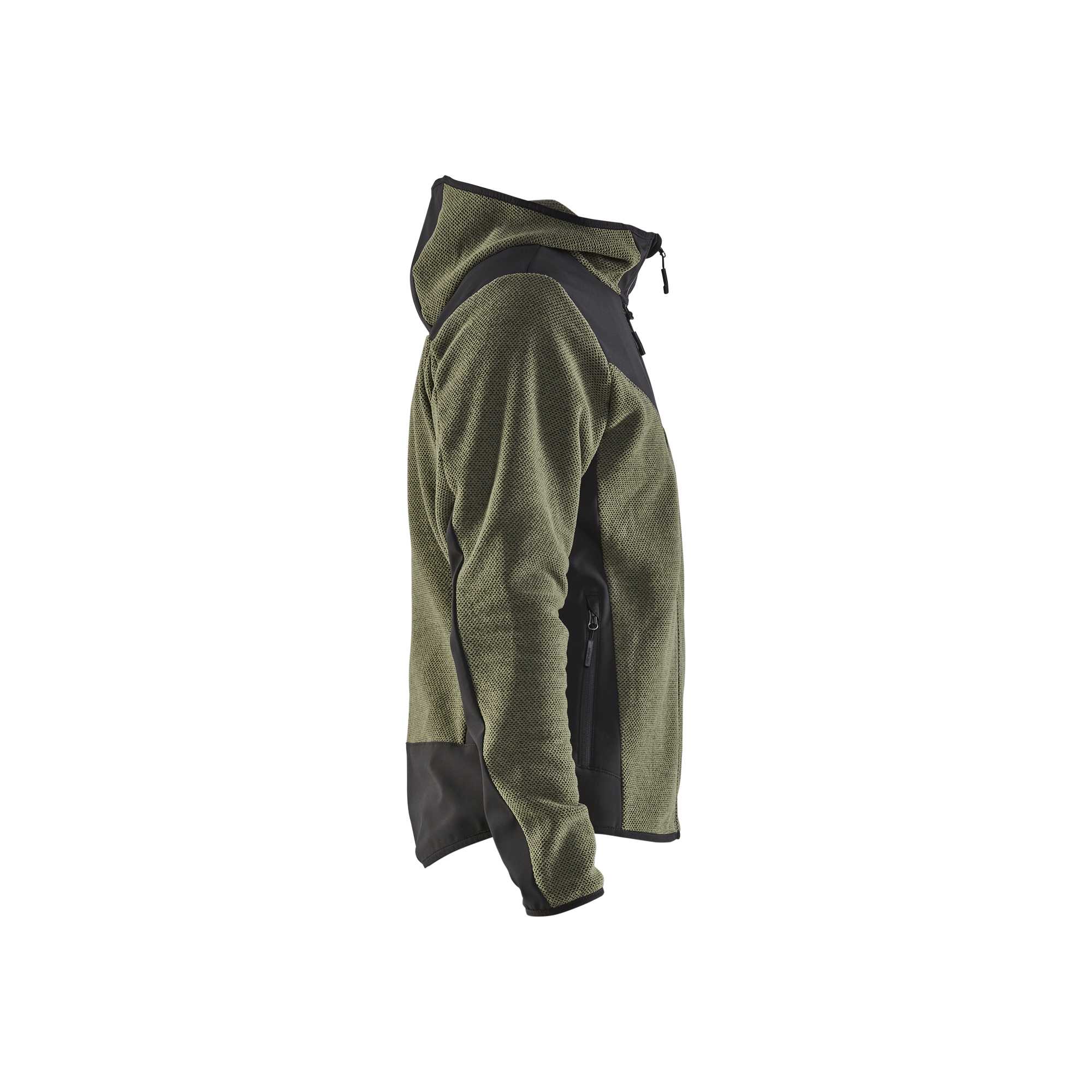 BLAKLADER 59402536 Knitted Jacket with Softshell Work Jacket MEN - Stretch Fabric