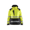 BLAKLADER 44361987 Women’s Hi Vis Shell Jacket Hi Vis Reflective Shell Work Jacket WOMEN - Waterproof