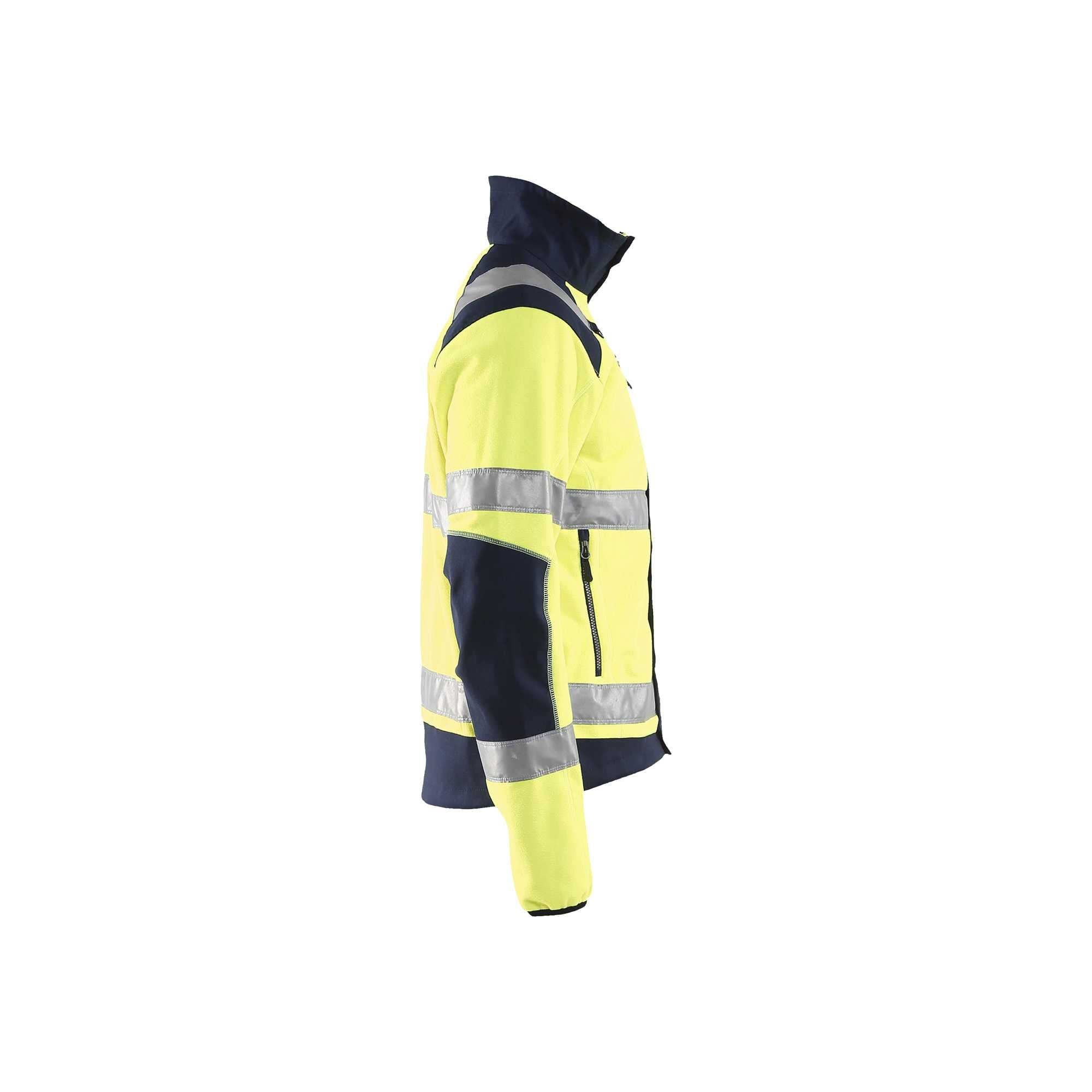 BLAKLADER 48882524 Hi Vis Windproof fleece jacket Hi Vis Reflective Fleece Jacket MEN - Waterproof
