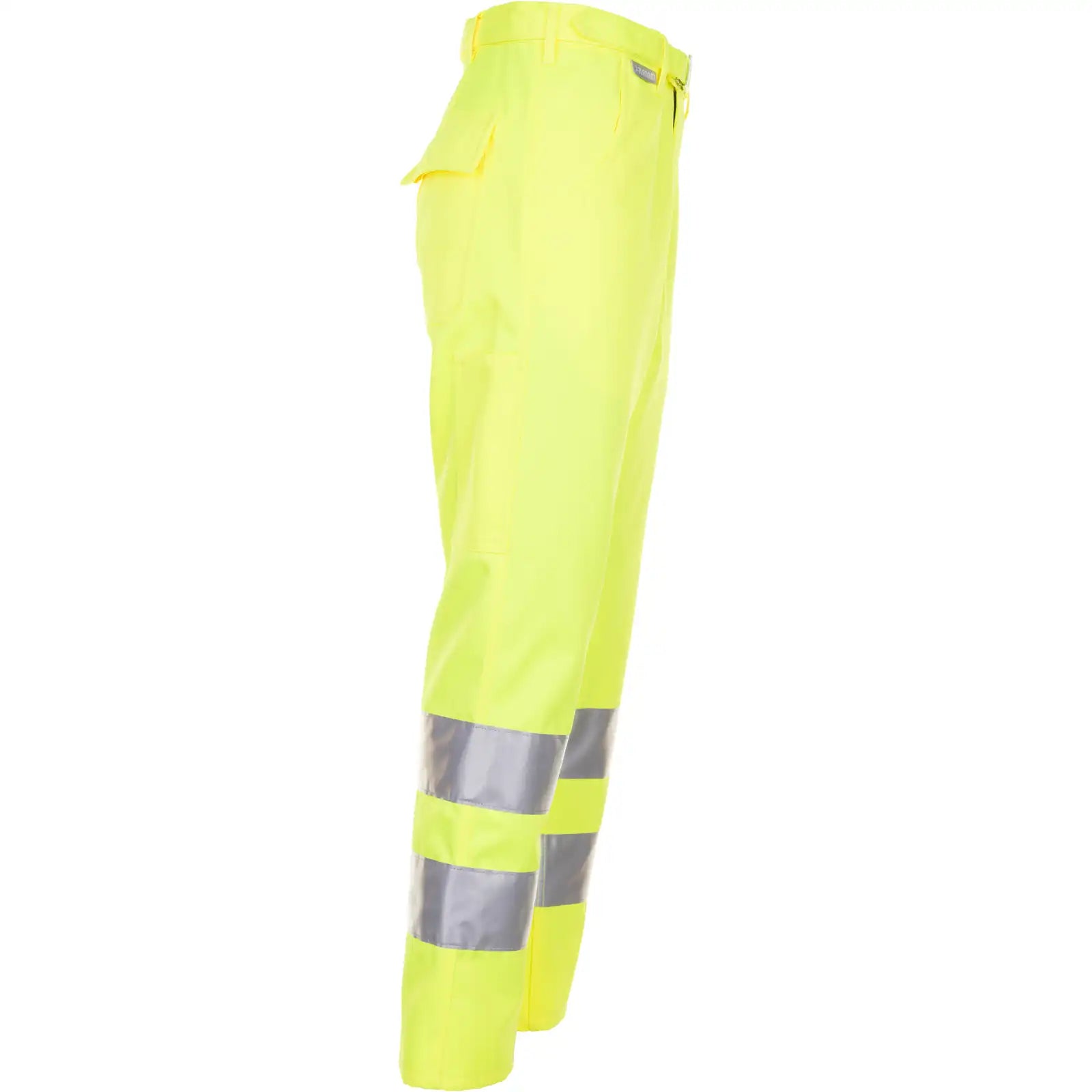 Planam Warnschutz Bundhose uni gelb 102 uni gelb - Produktbild ohne Model