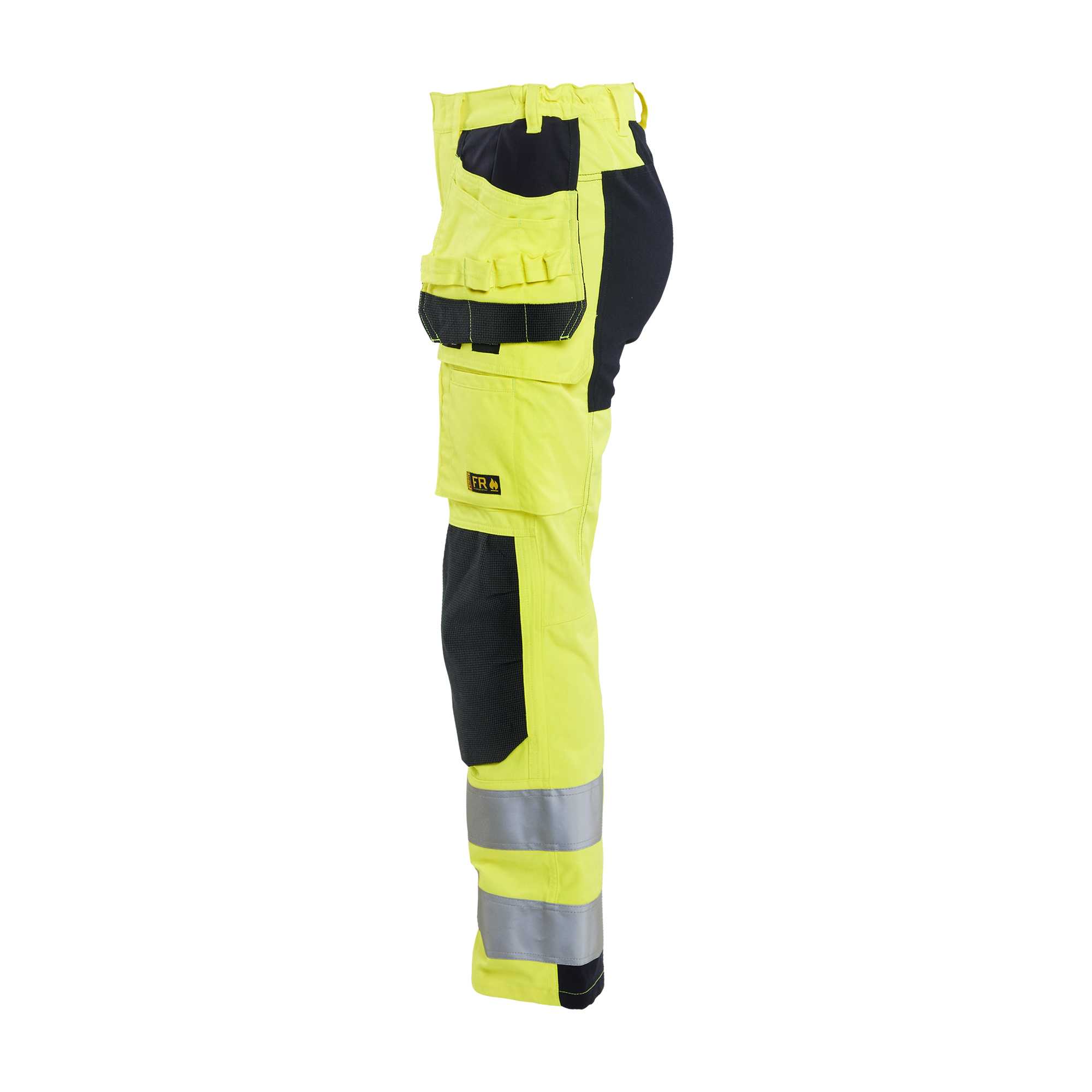 BLAKLADER 71451512 | Women's Multinorm Inherent Trousers with Stretch Hi Vis Reflective Work Trousers Women - Ripstop Fabric